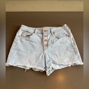 Universal Thread High Rise Midi Jean Shorts